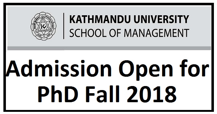 Admission Open for PhD Fall 2018 at KUSoM