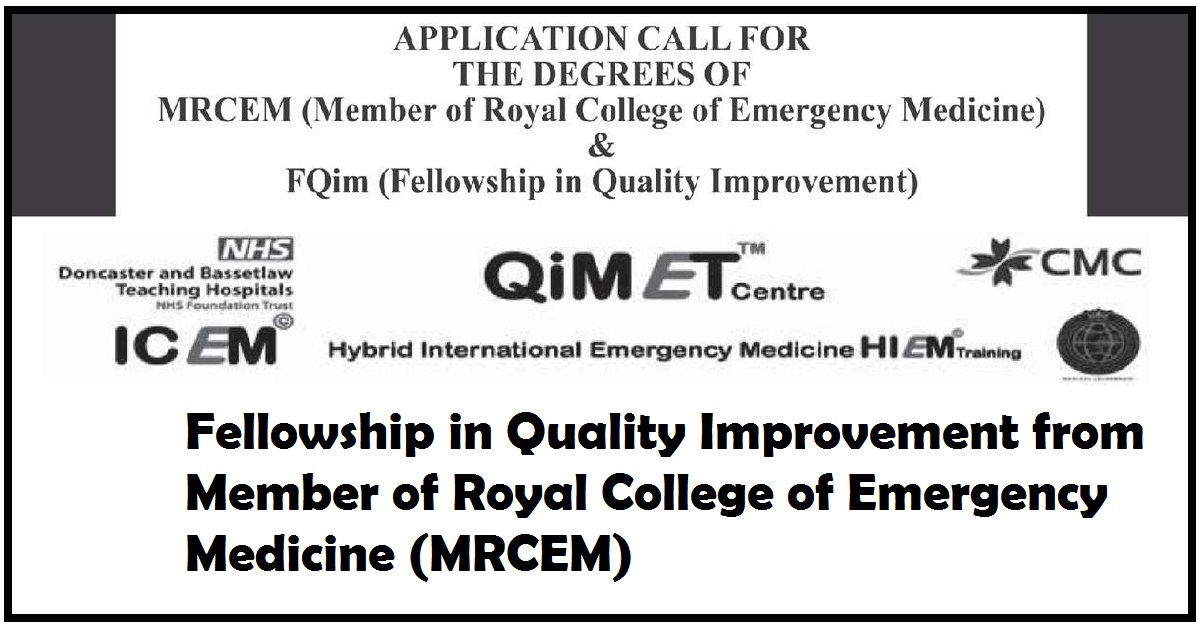 Member of Royal College of Emergency Medicine (MRCEM)