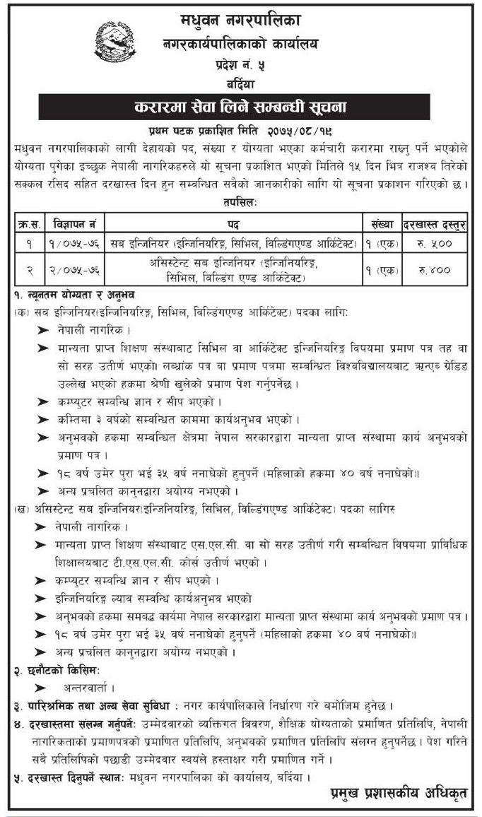 Madhuban Municipality