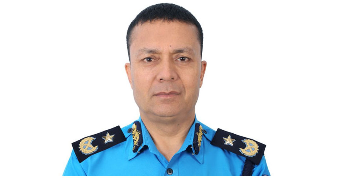 Shailesh Thapa Chhetri IGP of Nepal Police