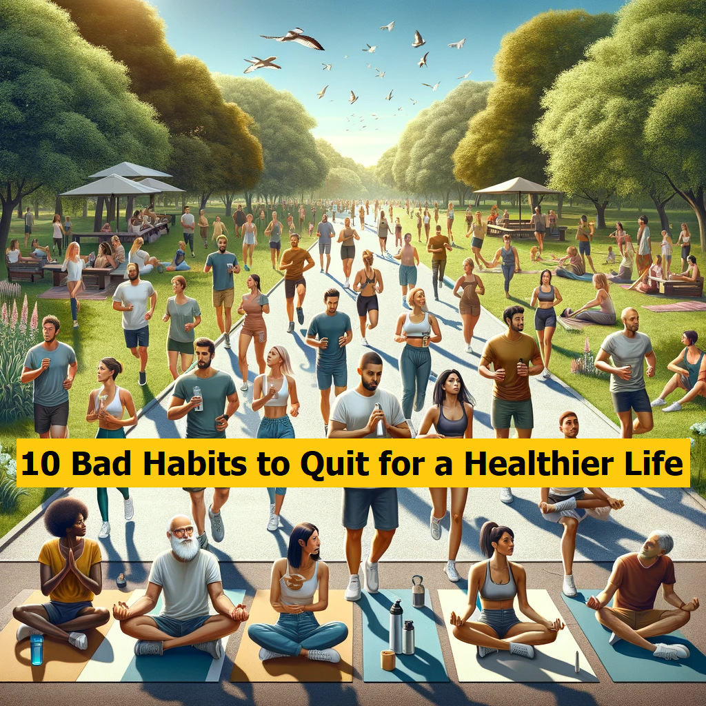 10 Bad Habits to Quit for a Healthier Life