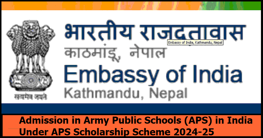 Admission in Army Public Schools (APS) in India Under APS Scholarship Scheme 2024-25