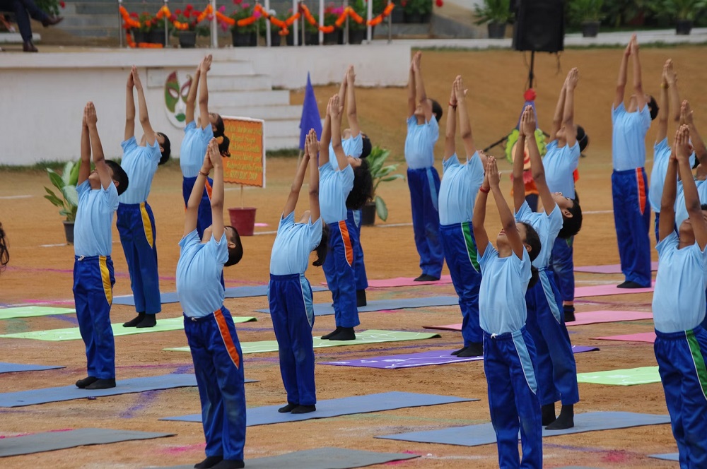 World Yoga Day in Schools