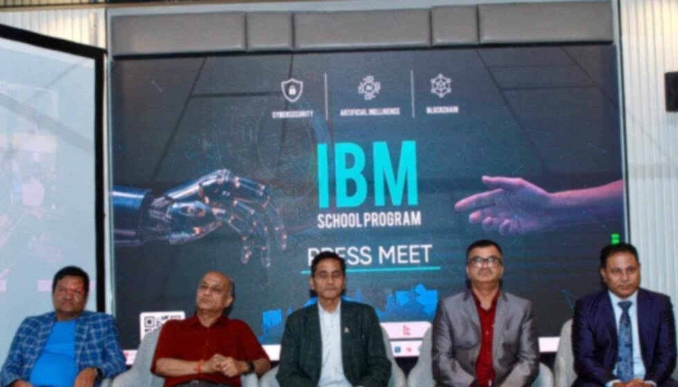 IBM School Program in Nepal