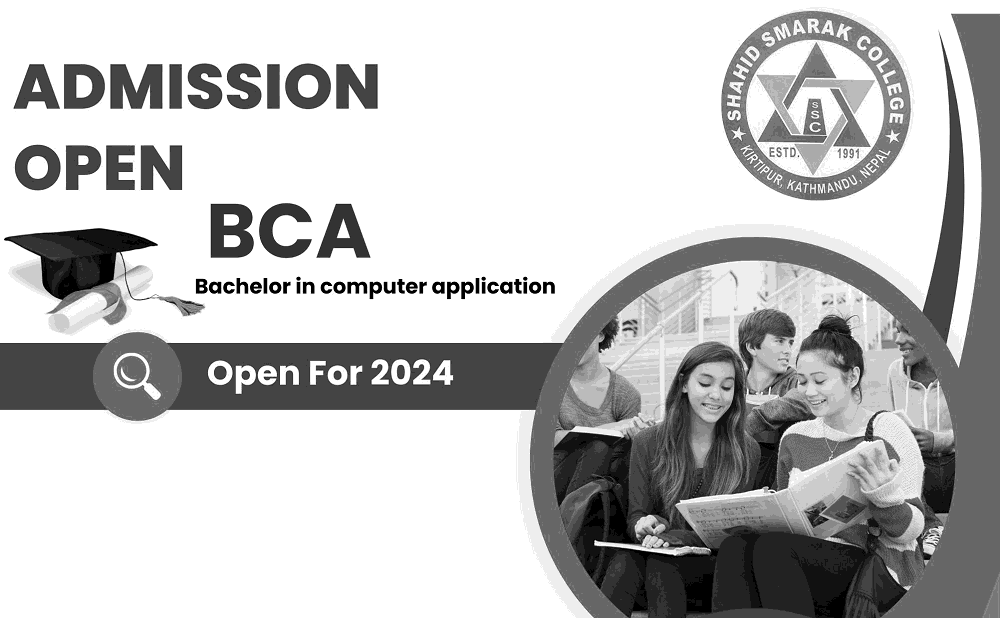 BCA Admission Open 2024 at Shahid Smarak College