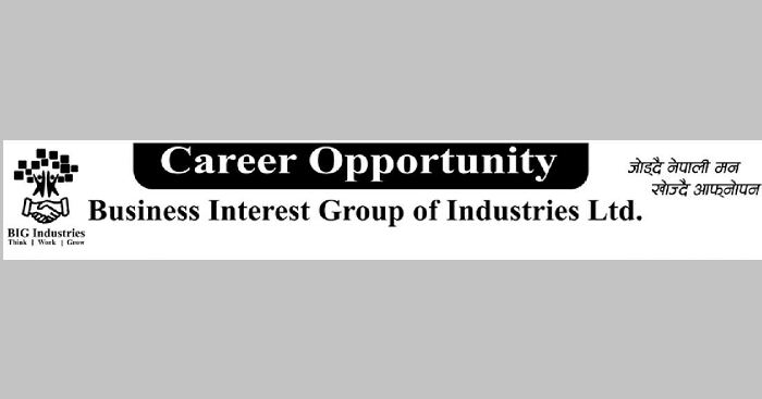 Business Interest Group of Industries Limited Vacancy