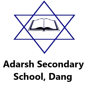 Adarsh Secondary School, Lamahi Logo