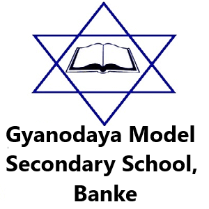 Gyanodaya Model Secondary School, Banke Logo