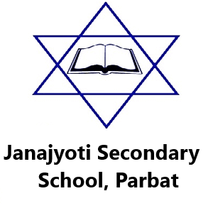 Janajyoti Secondary School Parbat Logo