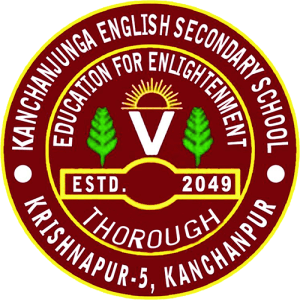 Kanchanjunga English Secondary School, Kanchanpur Logo