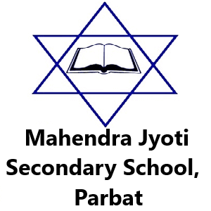 Mahendra Jyoti Secondary School, Parbat Logo