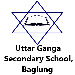 Uttar Ganga Secondary School, Baglung Logo