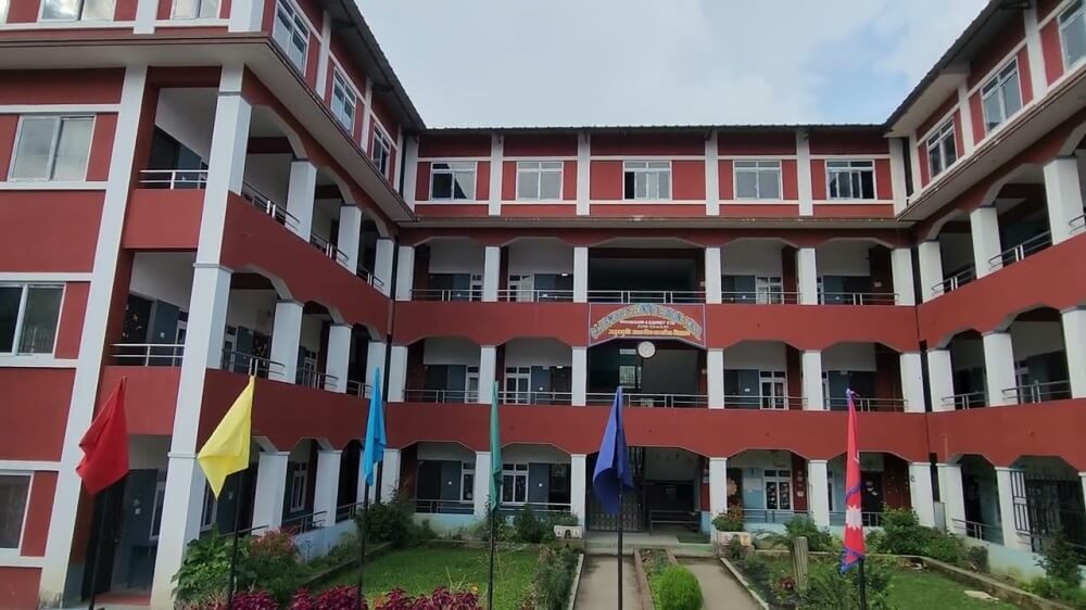 Gajurmukhee Secondary Boarding School, Kathmandu Building 