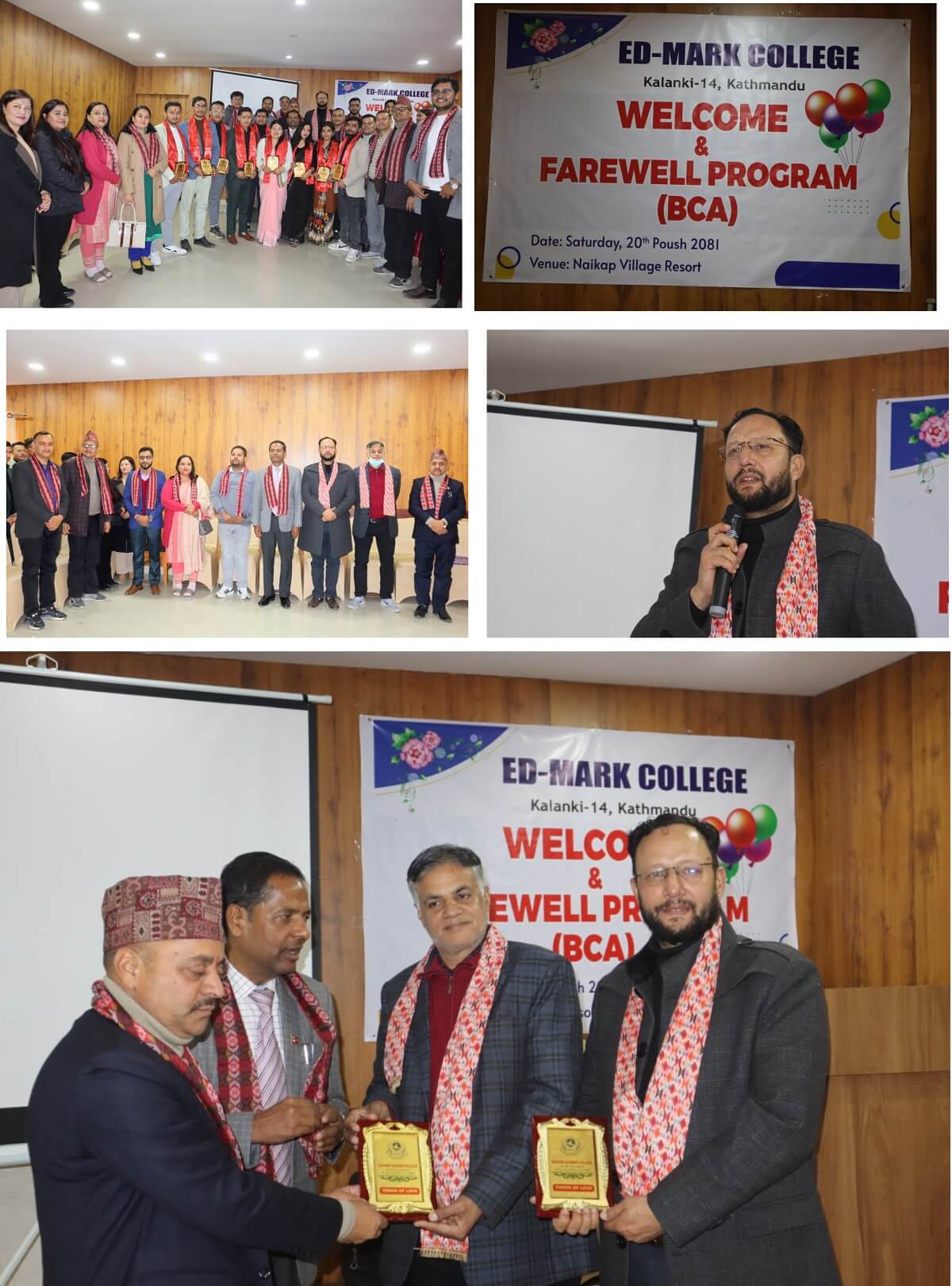 Ed-Mark Academy Welcomes and Honors BCA Students Farewell 