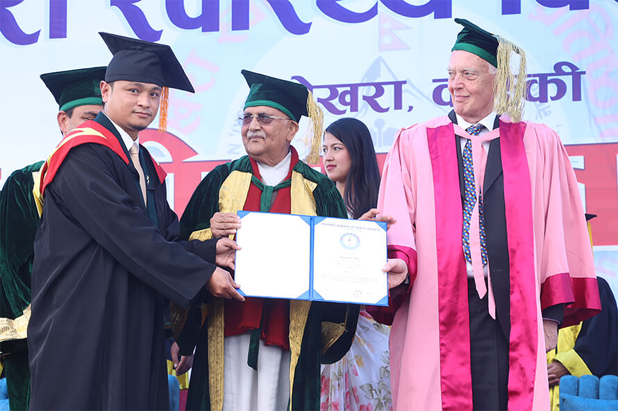 Pokhara Academy of Health Sciences Concludes First Convocation 