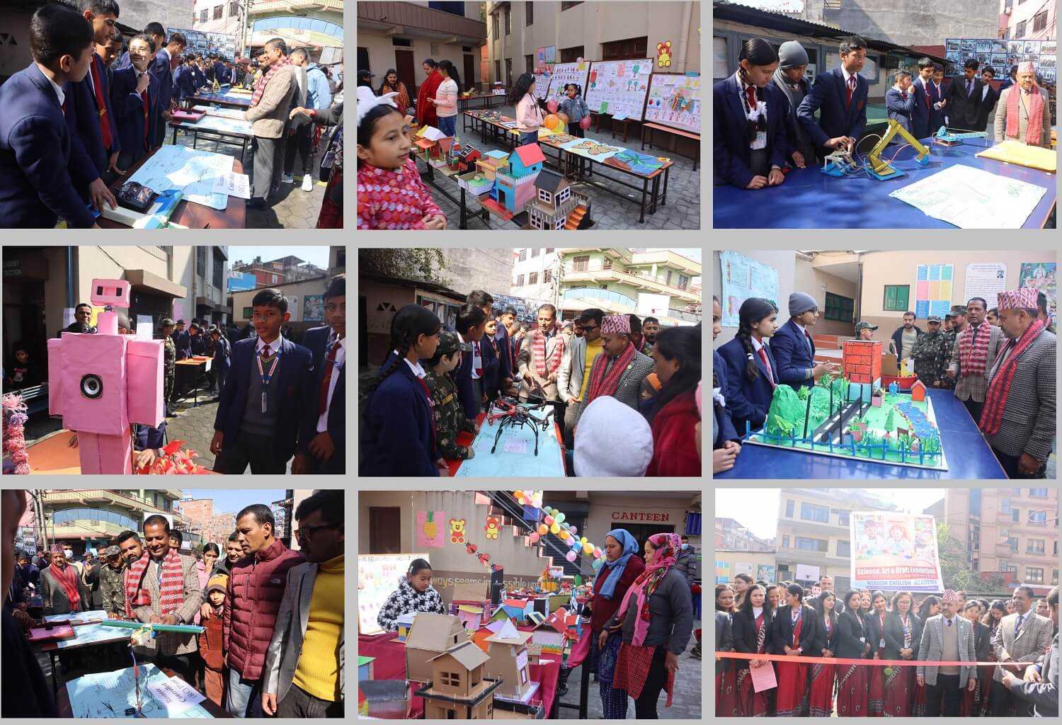 Wisdom Academy Kathmandu Organized theScience, Art and Craft Exhibition 2081 