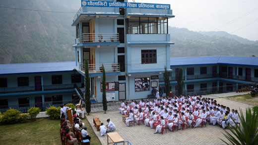 Dhaulagiri Prabidhik Shikshya Pratisthan Building 