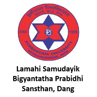 Lamahi Samudayik Bigyantatha Prabidhi Sansthan Logo 