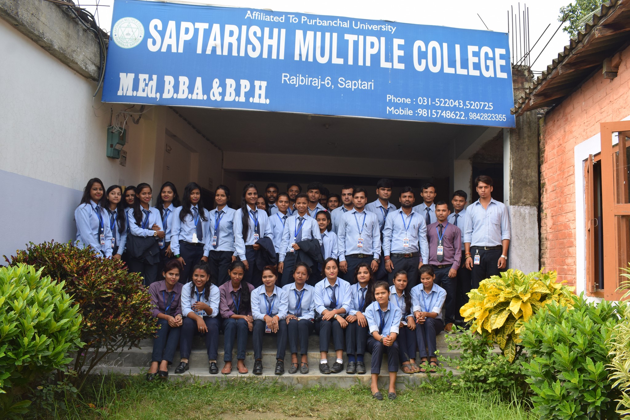 Saptarishi Multiple College Students 