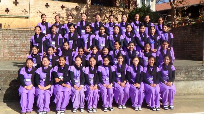 Tansen Nursing School Students 