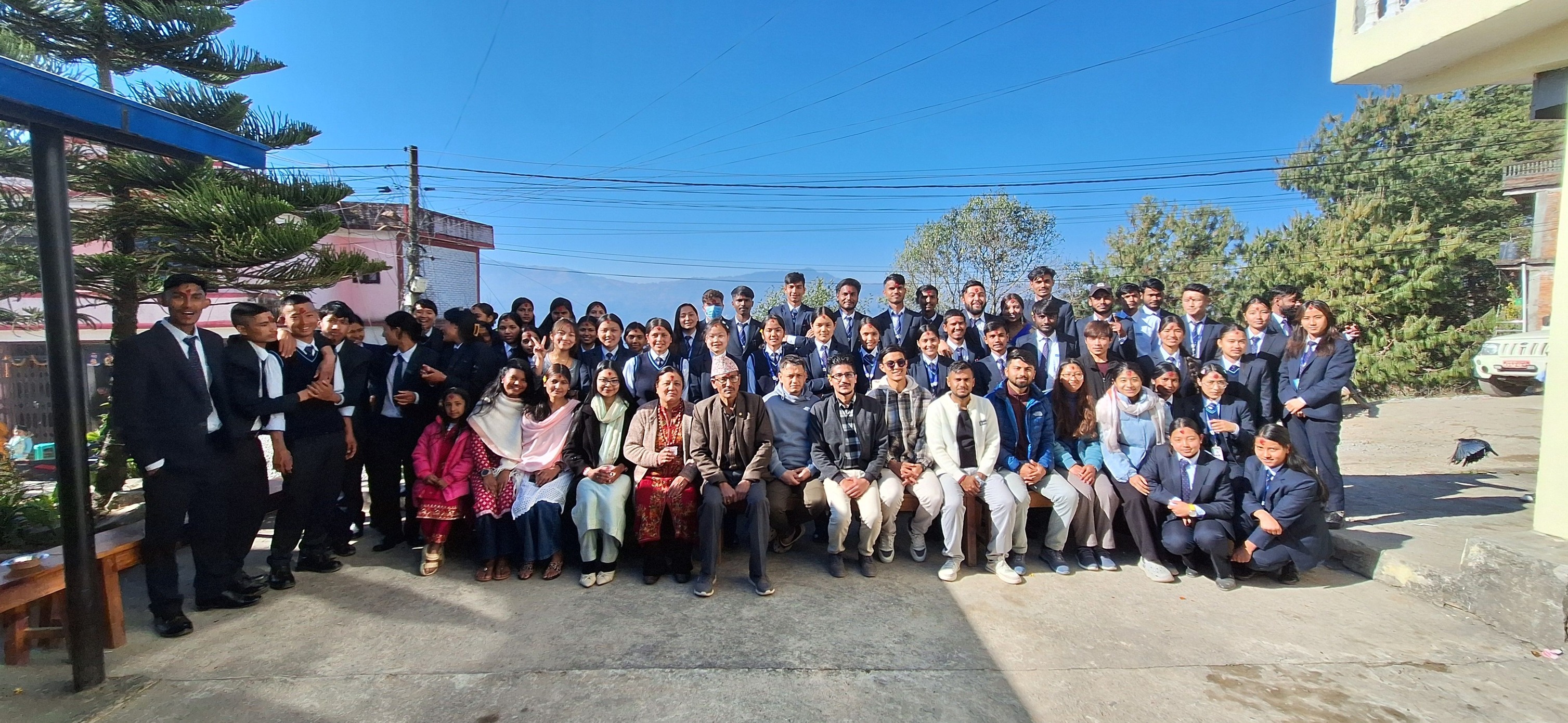 Dolakha Multi Sectoral Training Institute Students 