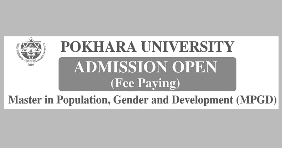 MPGD Full Paying Admission Open at Pokhara University 