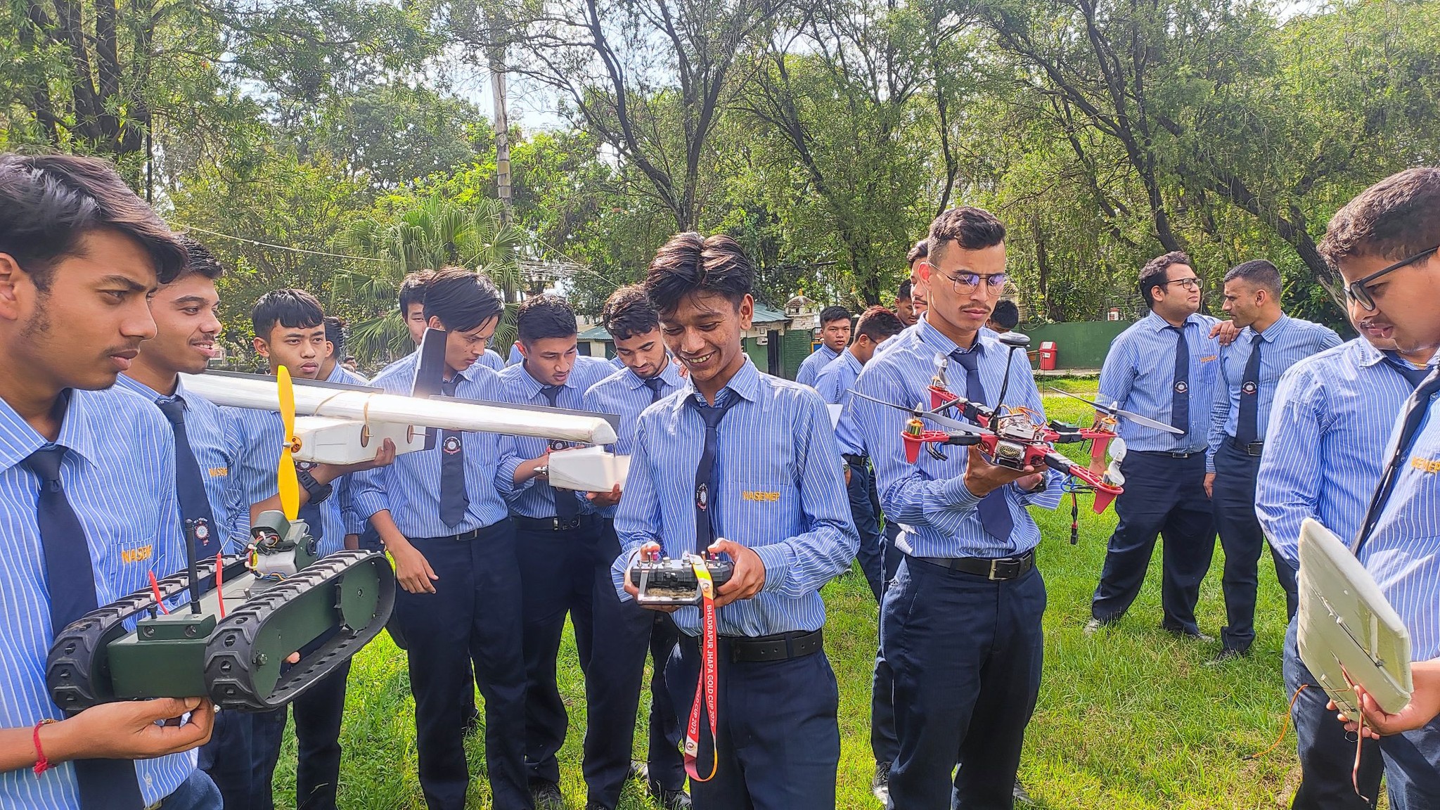 Nepali Army School of EME Polytechnic (NASEMEP) Students 