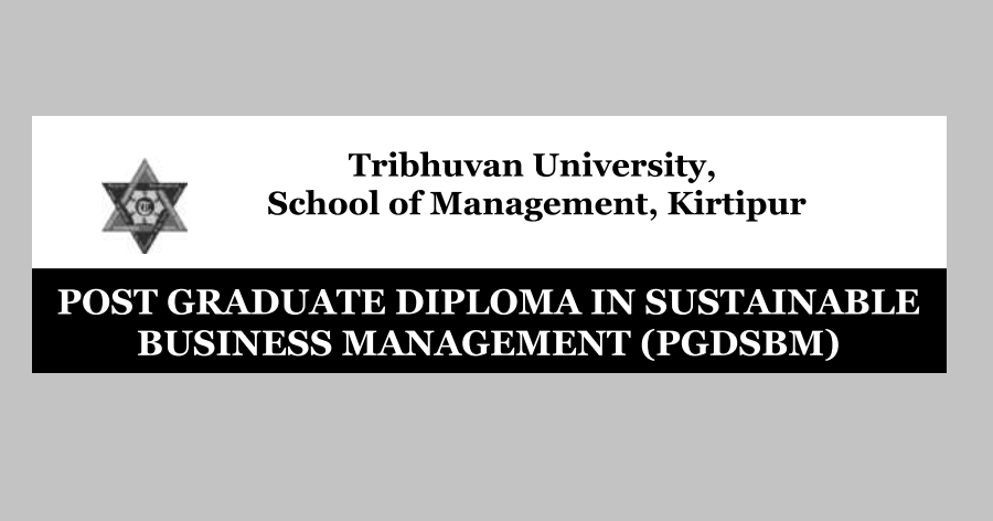 PGD in Sustainable Business Management (PGDSBM) at SOMTU 