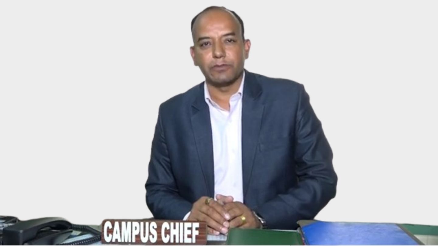 Manmohan Memorial College Campus Chief Drona Bahadur Adhikari