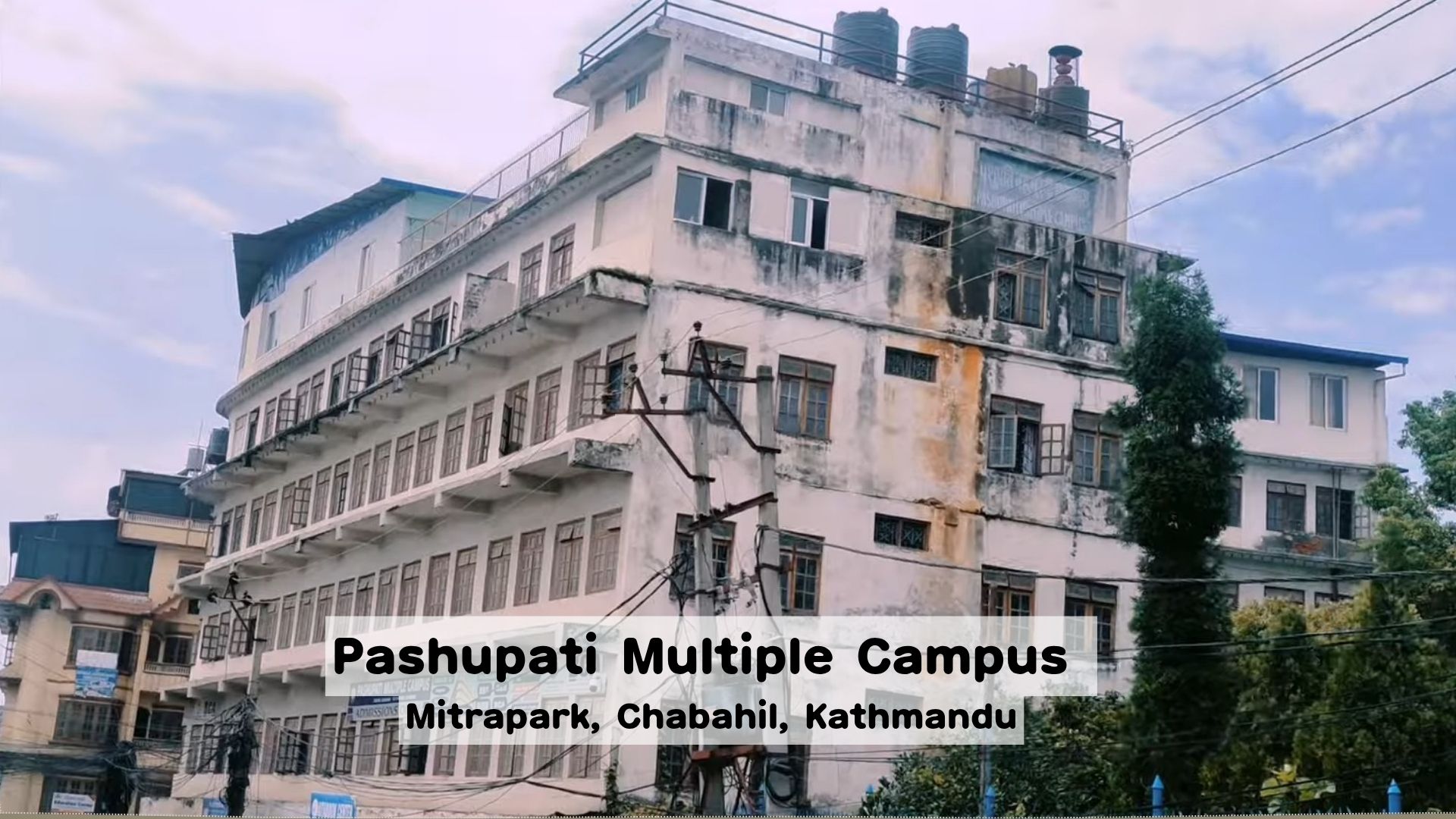 Pashupati Multiple Campus Mitrapark Chabahil Kathmandu Building