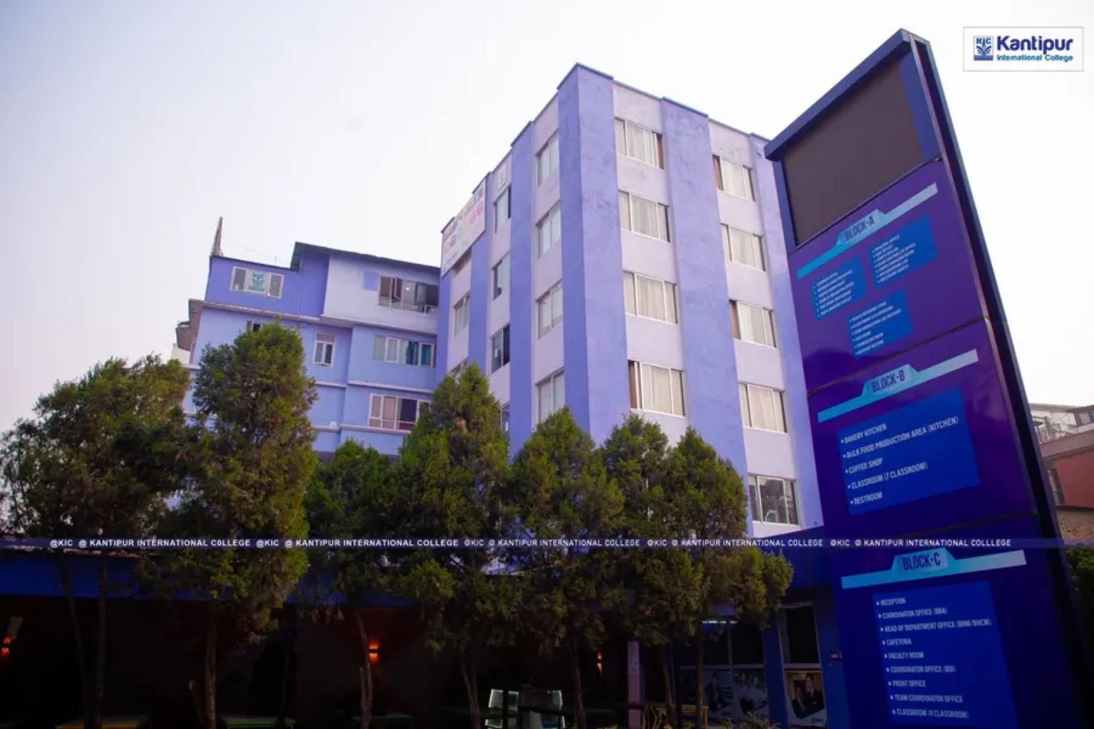 Kantipur International College, KIC, New Baneshwor, Buddhanagar, Kathmandu, Building